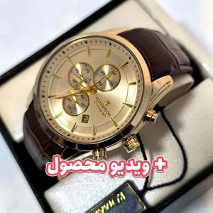 ساعت مردانه رومانسون کرنوگراف بند چرم