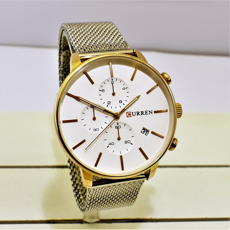 ساعت مردانه کارن 8339 اورجینال بند حصیری