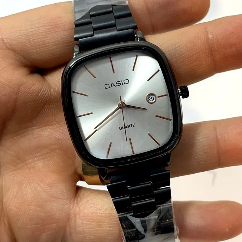 کاسیو مربعی تاریخ دار مشکی