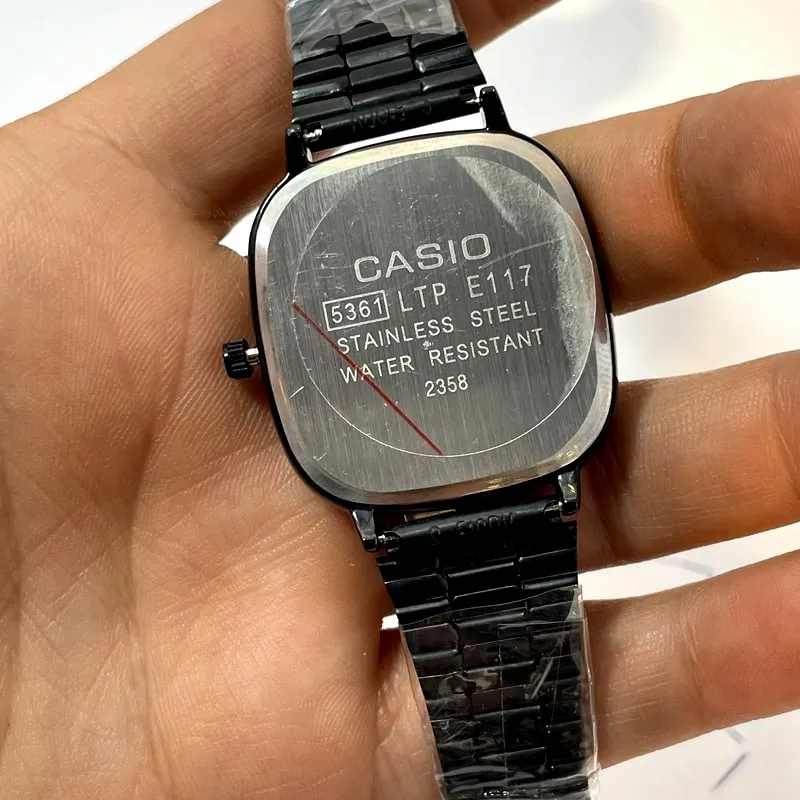 کاسیو مربعی تاریخ دار مشکی