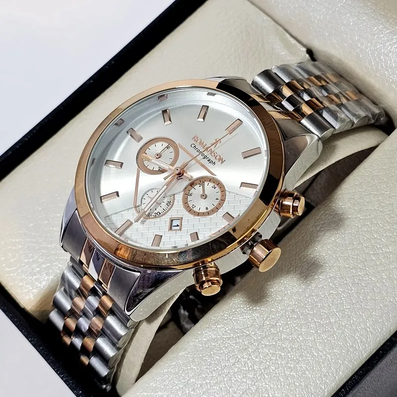 ساعت مردانه رومانسون سه موتوره کرنوگراف