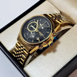 ساعت مردانه سیکو VIP سه موتوره کرنوگراف موتور ژاپن