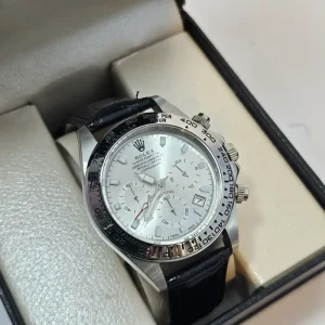 ساعت رولکس بند چرم