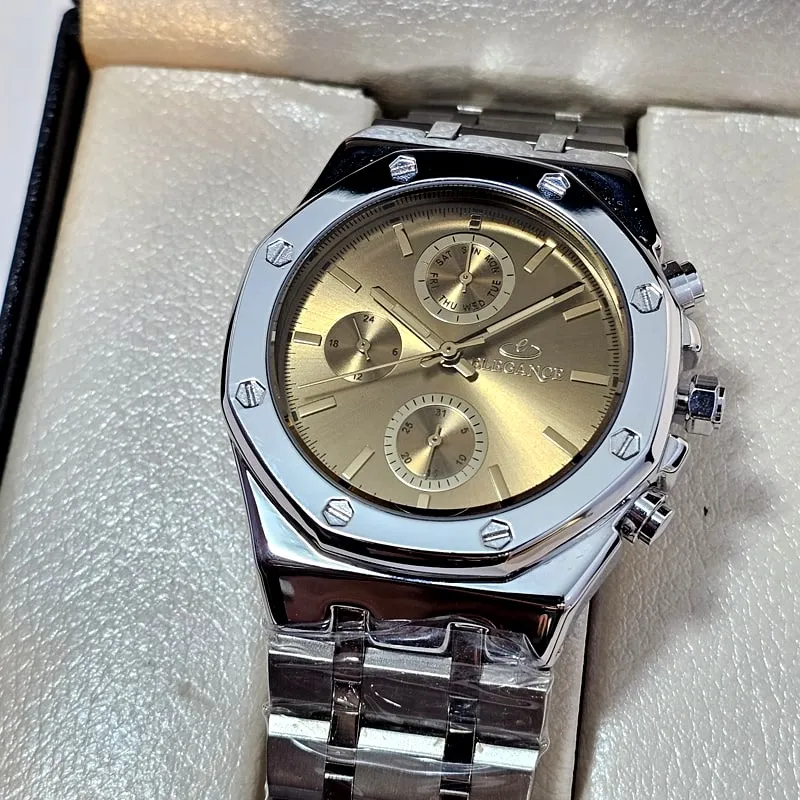 ساعت مردانه الگانس سه موتور