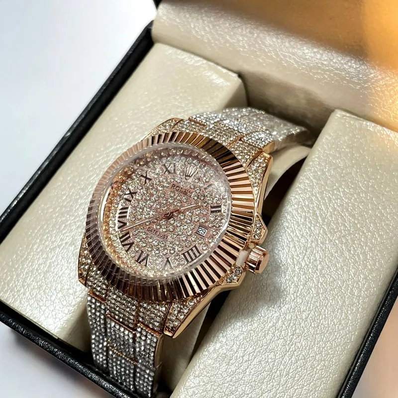 ساعت رولکس فول نگین