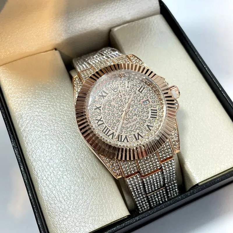 ساعت رولکس فول نگین