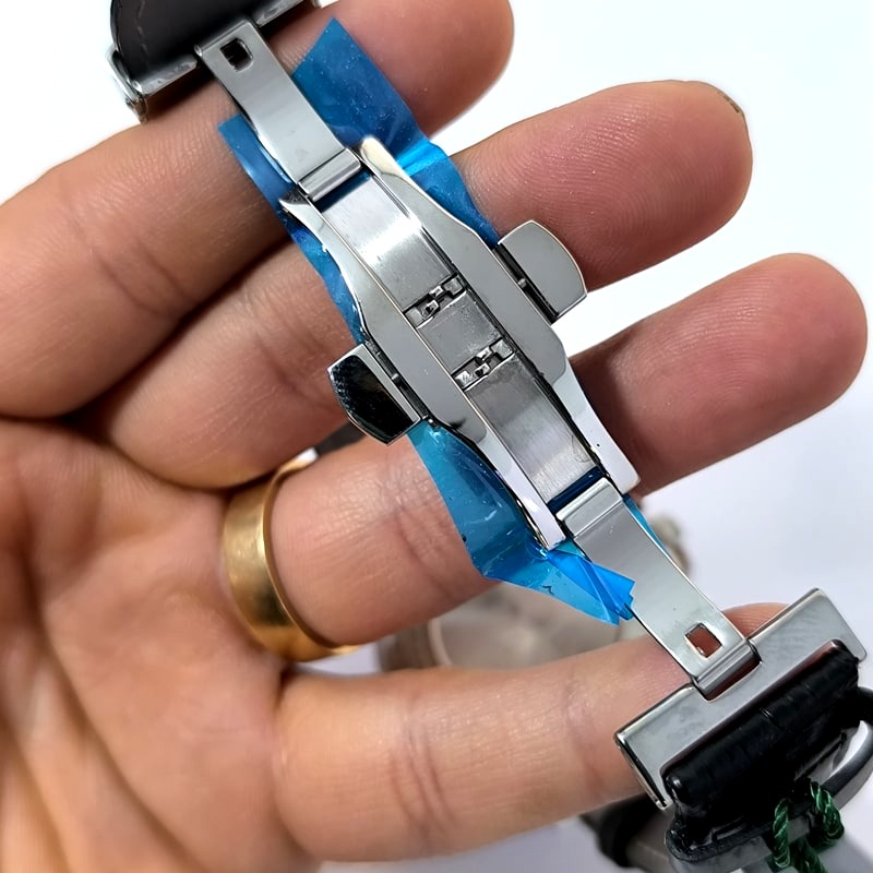 ساعت مردانه الگانس بند چرم