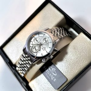 ساعت زنانه الگانس سه موتور فعال ژاپن