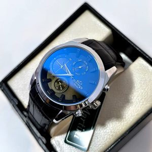 ساعت مردانه الگانس بند چرم