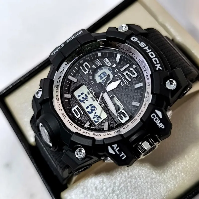 کاسیو جیشاک دو زمانه سیلیکونی