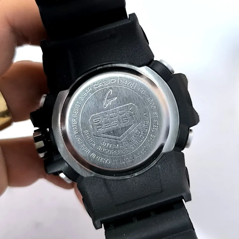 کاسیو جیشاک دو زمانه سیلیکونی