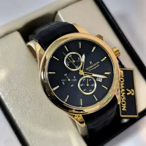 ساعت مردانه رومانسون کرنوگراف بند چرم