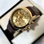 ساعت مردانه رومانسون کرنوگراف بند چرم