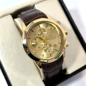 ساعت مردانه رومانسون کرنوگراف بند چرم