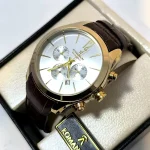 ساعت مردانه رومانسون کرنوگراف بند چرم