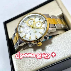 ساعت مردانه الگانس طرح سه موتور ژاپن