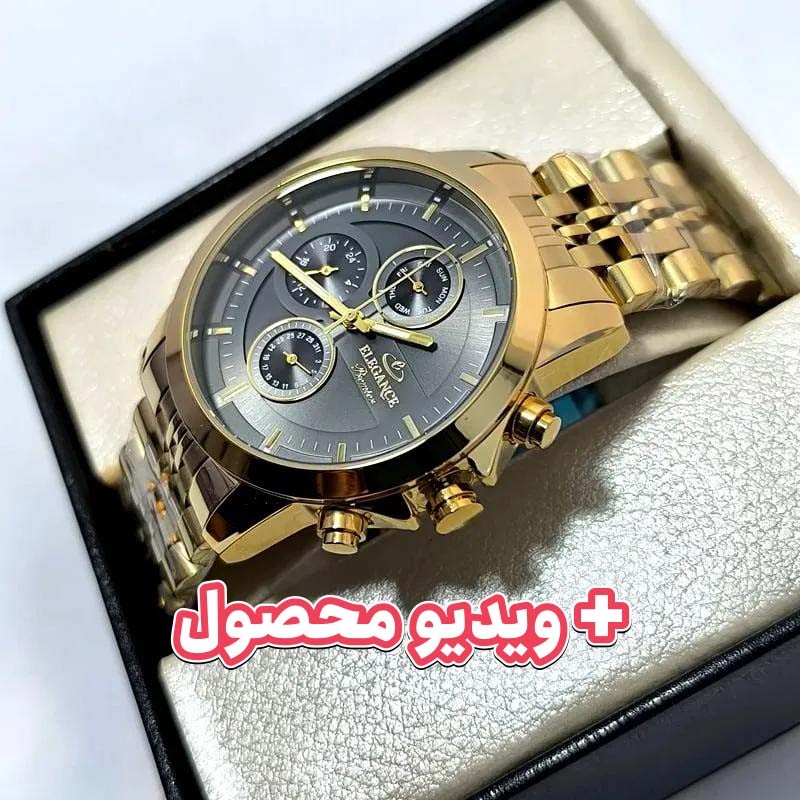 ساعت مردانه الگانس فول تایم ژاپن