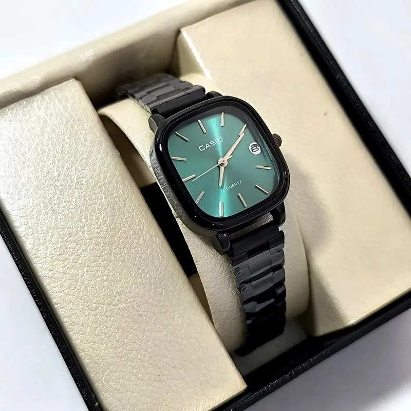 ساعت زنانه کاسیو مربعی