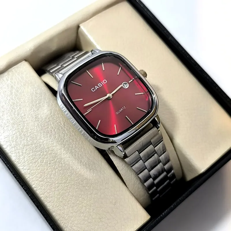 ساعت مردانه کاسیو مربعی