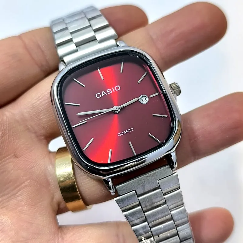 ساعت مردانه کاسیو مربعی