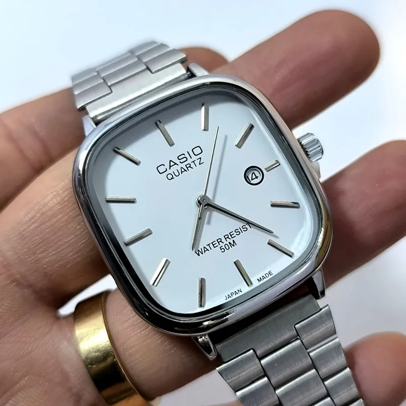 ساعت مردانه کاسیو مربعی