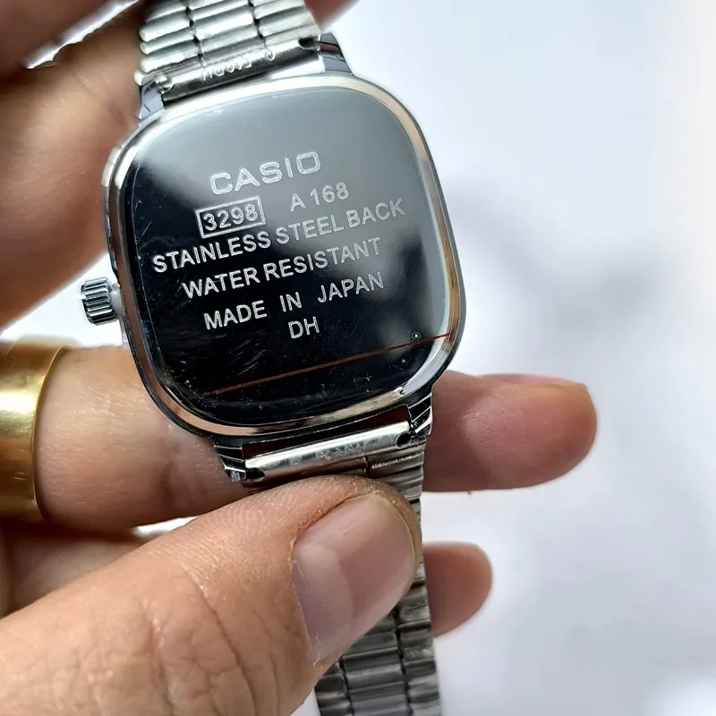 ساعت مردانه کاسیو مربعی