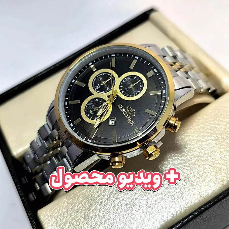 ساعت مردانه الگانس موتور ژاپن