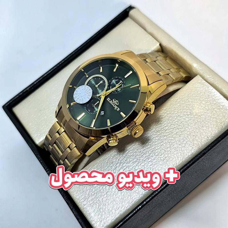 ساعت مردانه الگانس تاریخ دار