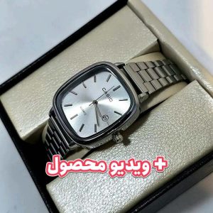 ساعت مردانه کاسیو مربعی تاریخ دار