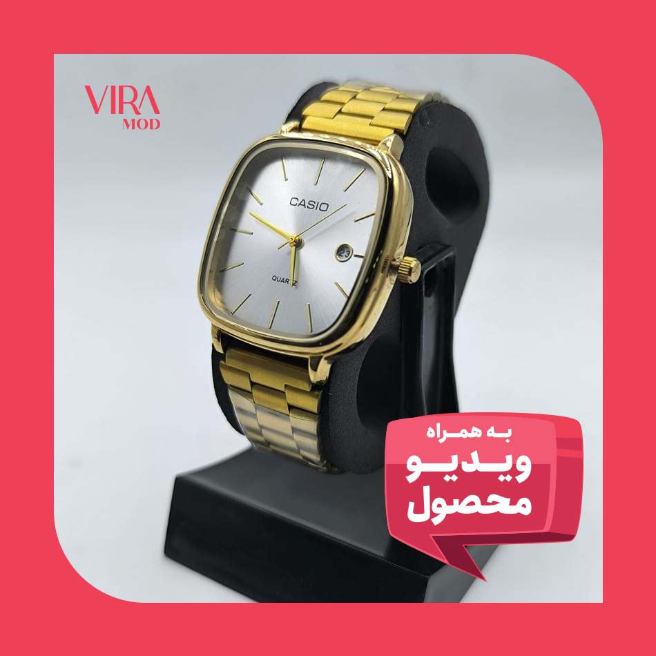 ساعت مردانه کاسیو مربعی