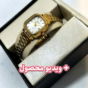 ساعت زنانه کاسیو مربعی تاریخ دار