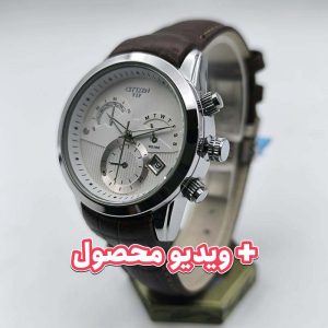 ساعت زنانه سیتیزن بند چرم