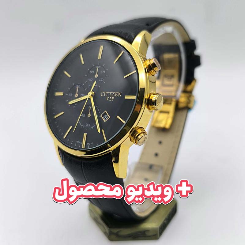 ساعت مردانه سیتیزن بند چرم