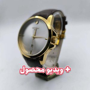 ساعت مردانه سیتیزن بند چرم