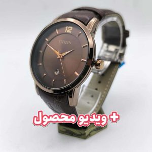 ساعت مردانه سیتیزن بند چرم