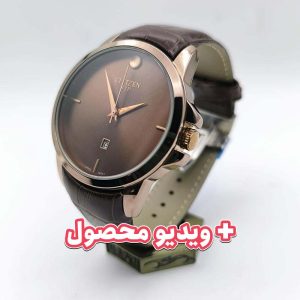 ساعت مردانه سیتیزن بند چرم