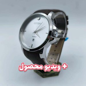 ساعت مردانه سیتیزن بند چرم