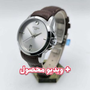 ساعت زنانه سیتیزن بند چرم