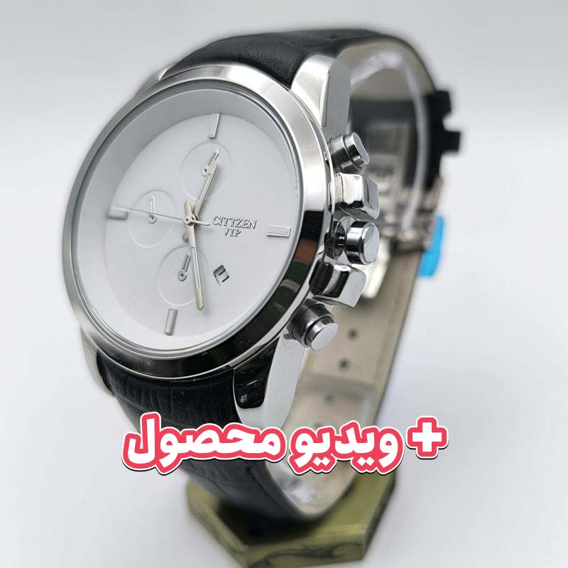 ساعت مردانه سیتیزن بند چرم