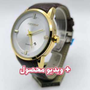 ساعت مردانه سیتیزن بند چرم