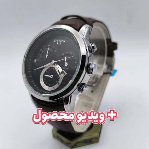 ساعت مردانه سیتیزن بند چرم