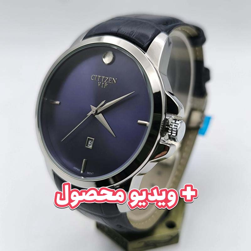 ساعت مردانه سیتیزن بند چرم