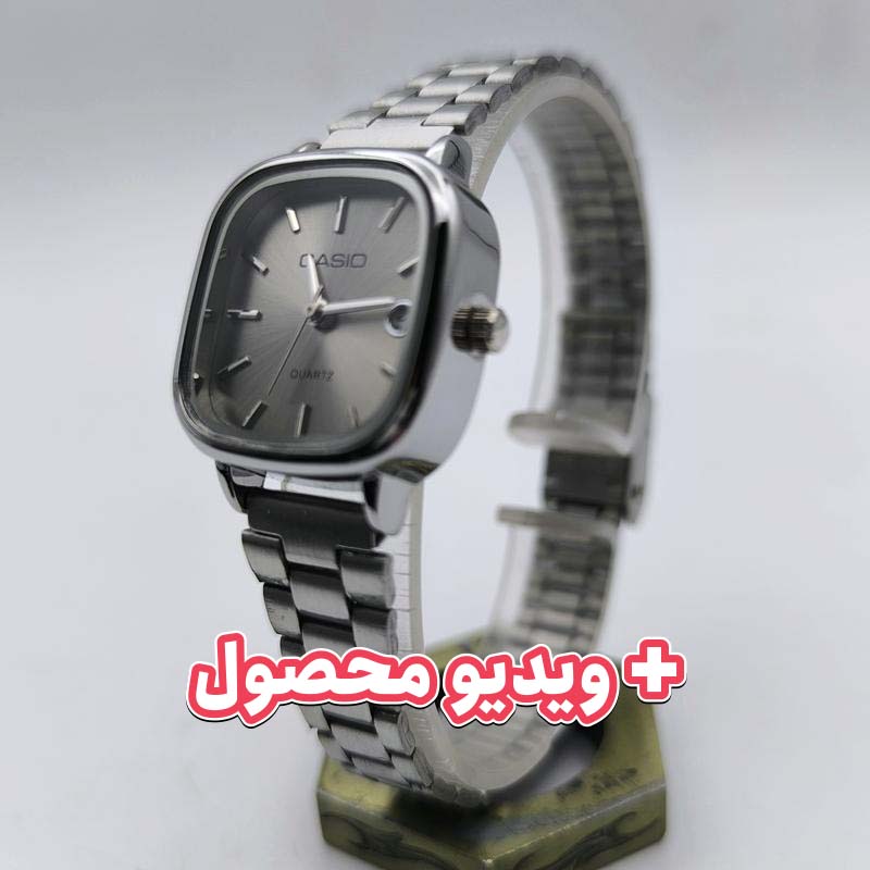 ساعت زنانه کاسیو مربعی