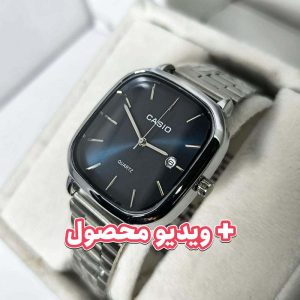 ساعت مردانه کاسیو مربعی تاریخ دار