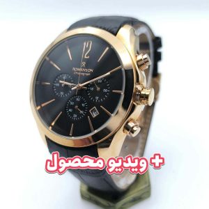 ساعت مردانه رومانسون کرنوگراف بند چرم