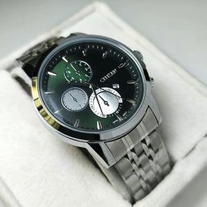 ساعت مردانه سیتیزن موتور ژاپن صفحه سبز